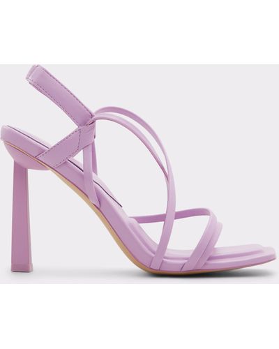 aldo purple heels