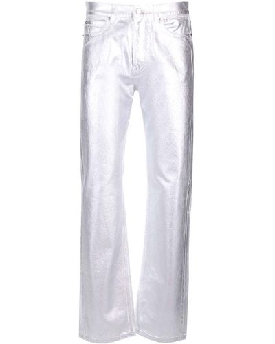 Ferragamo Coated Jeans - White