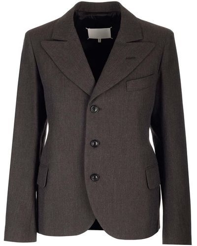 Maison Margiela Wool Jacket - Black