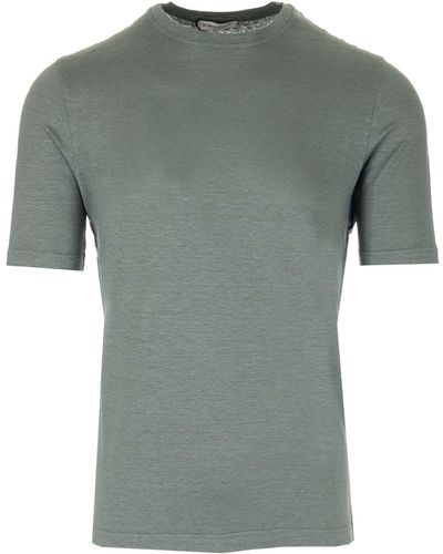 Al Duca d'Aosta Linen T-shirt - Gray