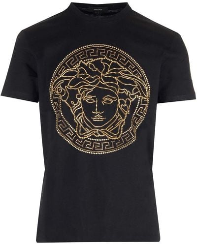 Versace Black "medusa" T-shirt