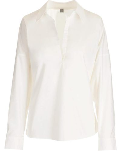Totême Cotton Shirt - White