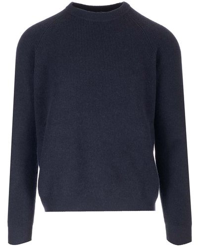 Al Duca d'Aosta Cashmere Knit Sweater - Blue