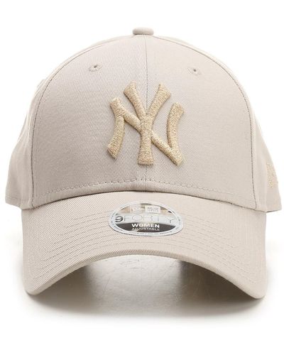 KTZ "9forty New York Yankees League Essential" Cap - Natural