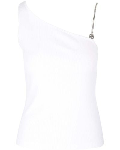 Givenchy 4g One-shoulder Top - White