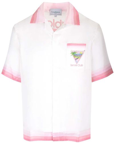 Casablancabrand "tennis Club" Shirt - Pink
