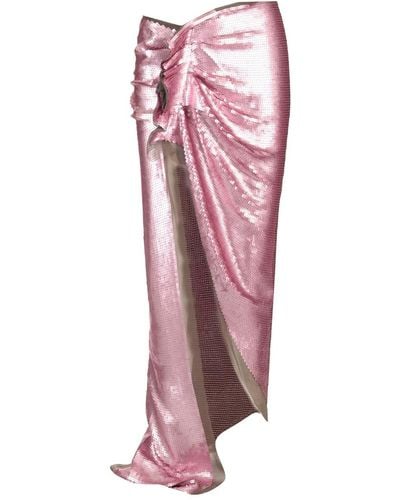 Rick Owens Long Skirt - Pink