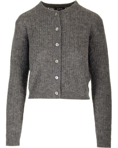 A.P.C. Milo Cardigan - Gray