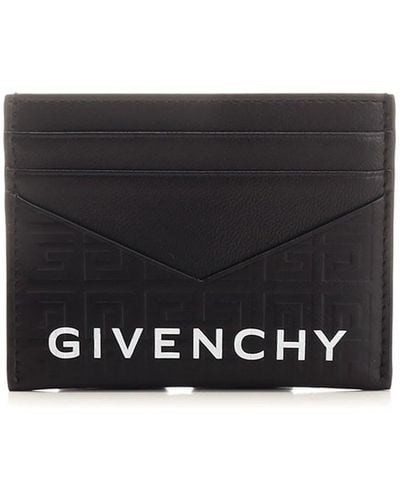 Givenchy G-cut Card Case - Grey