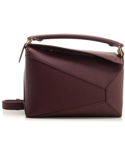 Loewe "puzzle" Small Handbag - Purple