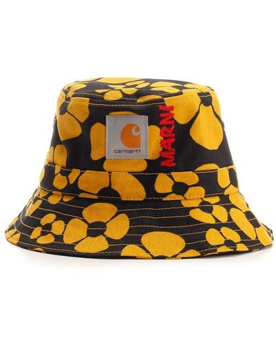 Marni X Carhartt Wip Bucket Hat - Orange