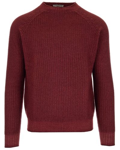 Al Duca d'Aosta Wool Crew-neck Sweater - Multicolor