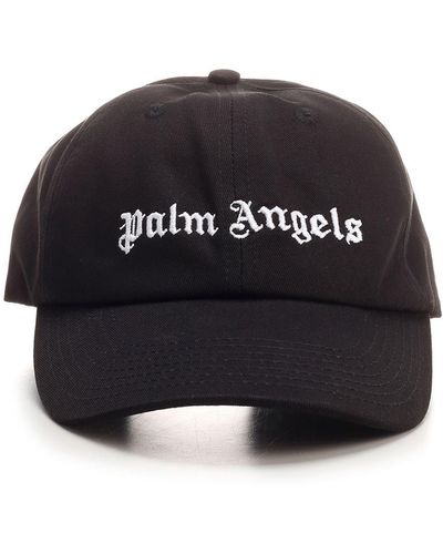 Palm Angels "classic Logo" Baseball Cap - Black