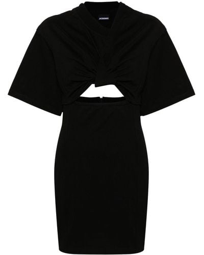 Jacquemus "bahia" Mini Dress - Black
