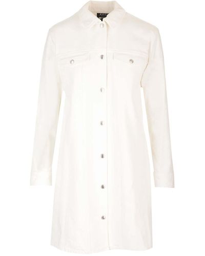 A.P.C. Alpine Cotton Jacket - White