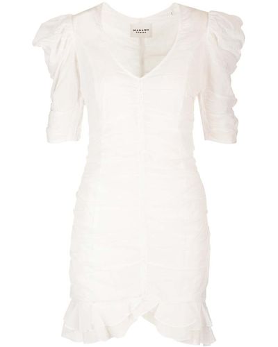 Isabel Marant Sireny Mini Dress - White