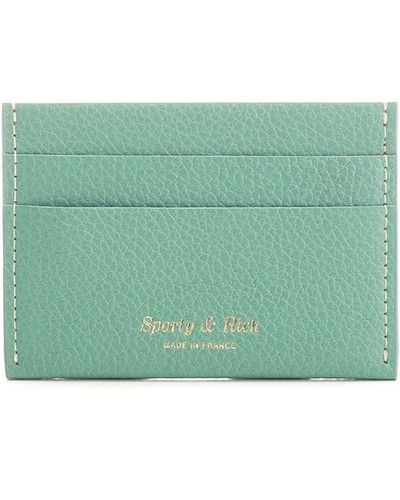 Sporty & Rich Tiffany Card Holder - Green