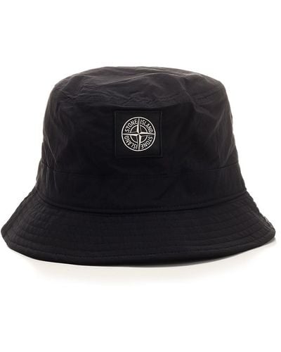 Stone Island Bucket Hat - Black