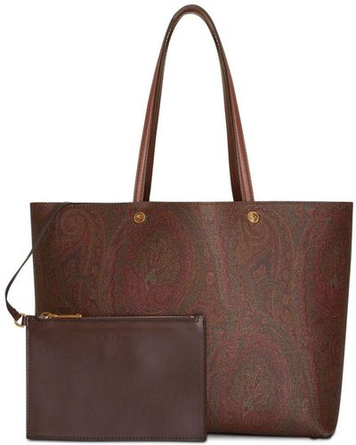 Etro Large Essential Tote Bag - Brown