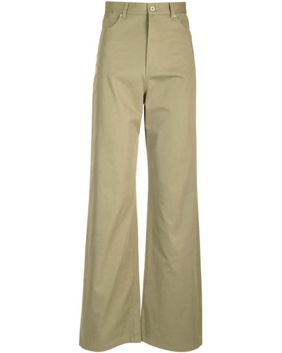 Loewe High-waisted Pants - Natural