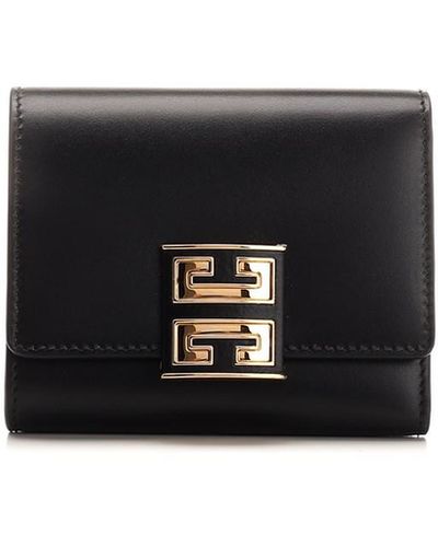 Givenchy "4g" Trifold Wallet - Black