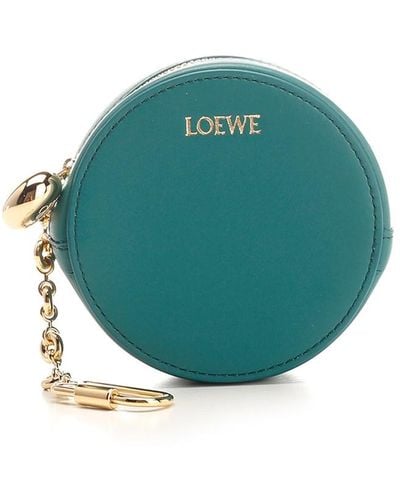 Loewe "pebble" Key Ring - Green