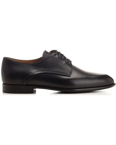 Ferragamo Classic Oxford Shoes - Black