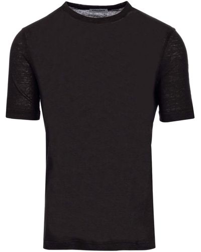 Al Duca d'Aosta Brown T-shirt - Black