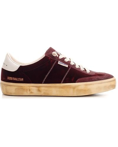 Golden Goose "soul Star" Sneakers - Red