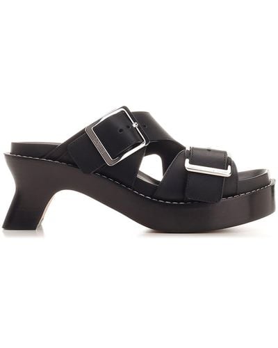 Loewe "ease" Sandals - Black