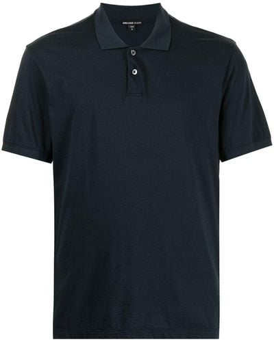 James Perse Slim Fit Polo Shirt - Blue