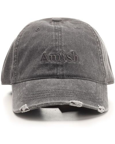 AMISH Baseball Hat - Gray