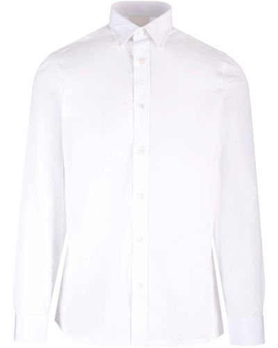 Givenchy 4g Logo Cotton Shirt - White