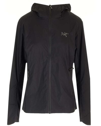 Arc'teryx "atom" Sweatshirt With Hood - Black