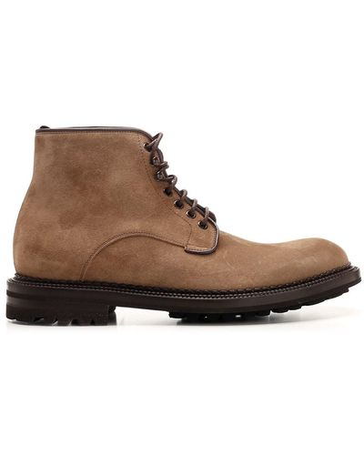 Al Duca d'Aosta Suede Ankle Boot - Brown