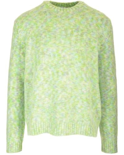 Loewe Wool And Alpaca Sweater - Green