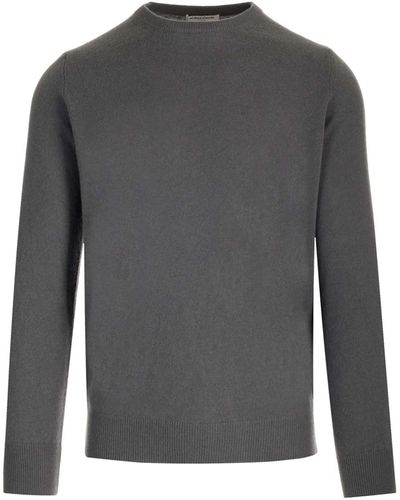 Al Duca d'Aosta Crew Neck Sweater - Gray