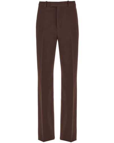 Ferragamo Tailored Pants - Brown