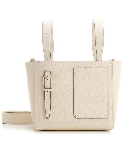 Valextra "bucket Micro" Handbag - White
