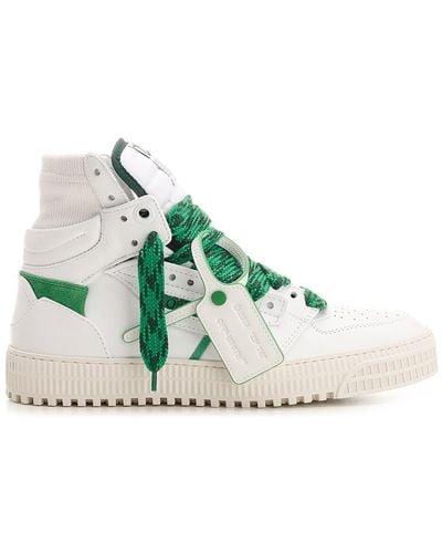 Off-White c/o Virgil Abloh "off Court 3.0" High-top Sneakers - Green
