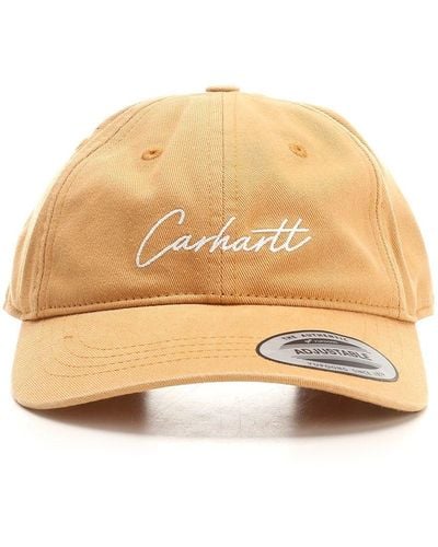 Carhartt "delray Cap" Baseball Hat - Natural