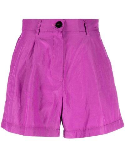 Forte Forte High-waist Short Shorts - Pink
