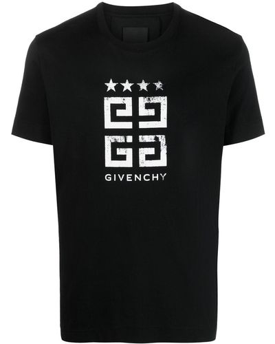 Givenchy Black "4g Stars" T-shirt