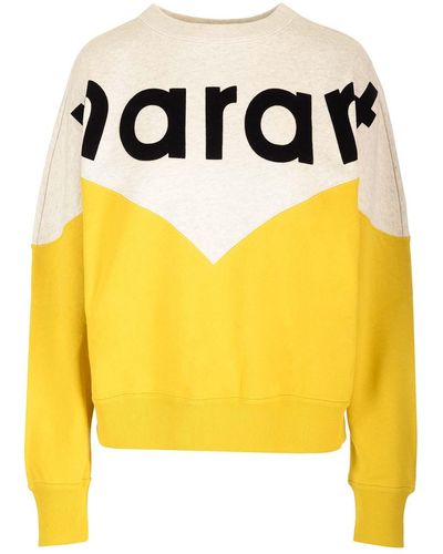 Isabel Marant Houston Sweatshirt - Yellow