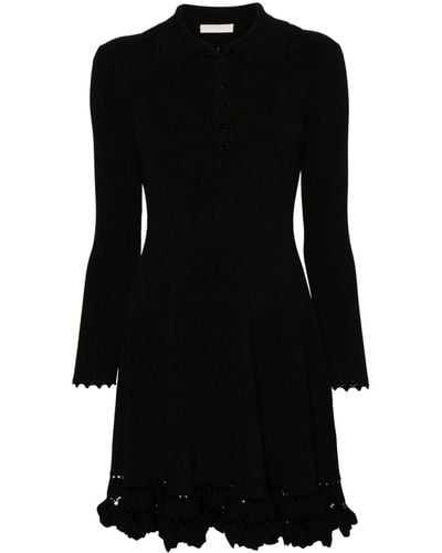 Ulla Johnson "cybil" Mini Dress - Black