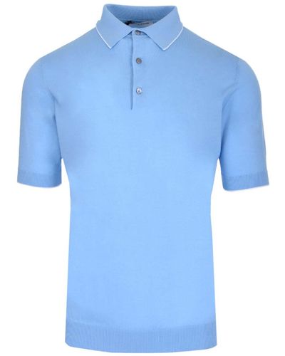 Al Duca d'Aosta Cotton Polo Shirt - Blue
