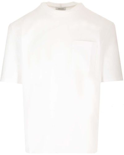 Ferragamo Crew-neck T-shirt - White