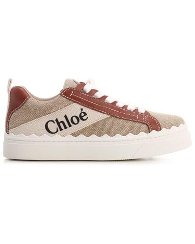 Chloé Lauren Sneaker - Natural