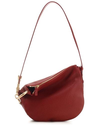 Burberry Knight Small Shoulder Bag - Red