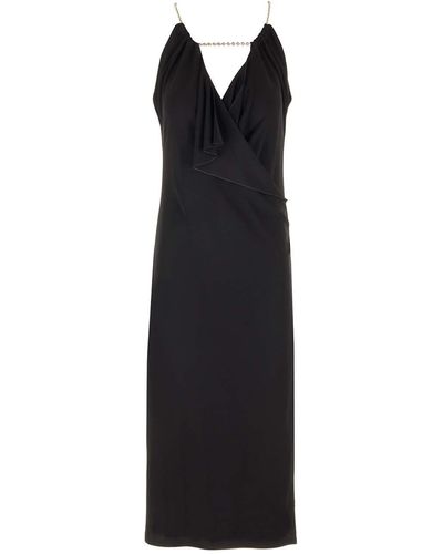 Givenchy Jersey Midi Dress - Black